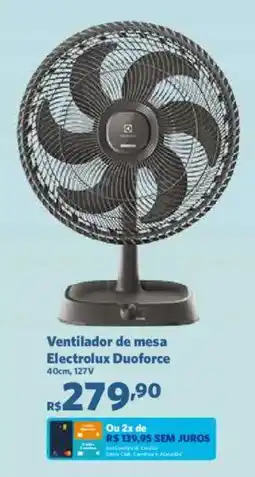 Sam's Club Ventilador de mesa Electrolux Duoforce oferta
