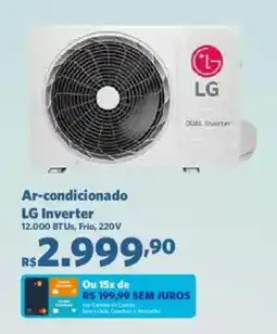 Sam's Club Ar-condicionado LG Inverter oferta