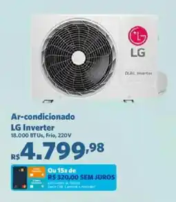 Sam's Club Ar-condicionado LG Inverter oferta