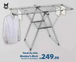 Sam's Club Varal de chão Member's Mark oferta