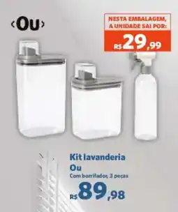 Sam's Club Kit lavanderia Ou Com borrifador oferta