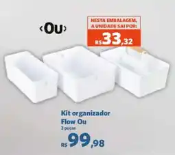 Sam's Club Kit organizador Flow Ou oferta