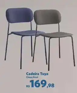 Sam's Club Cadeira Tuya Cinza/Azul oferta