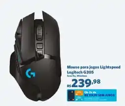 Sam's Club Mouse para jogos lightspeed logitech g305 oferta