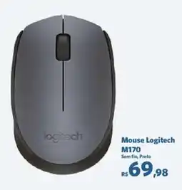Sam's Club Mouse logitech m170 sem fio, preto oferta