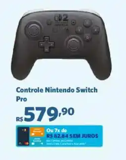 Sam's Club Controle nintendo switch pro oferta