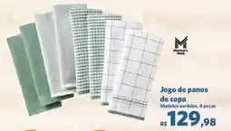 Sam's Club Jogo de panos de copa oferta