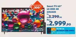 Sam's Club Smart TV 60" LG UHD 4K oferta