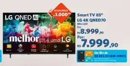 Sam's Club Smart TV 85" LG 4K QNED70 Mini LED oferta