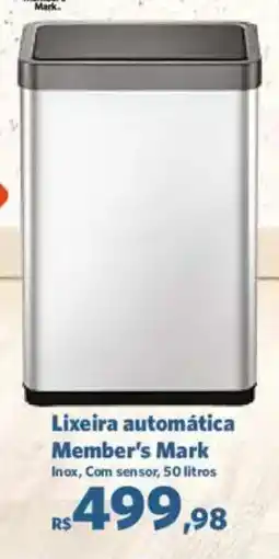 Sam's Club Lixeira automática member's mark oferta