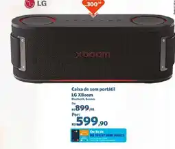Sam's Club Caixa de som portátil LG XBoom Bluetooth, Bounce oferta