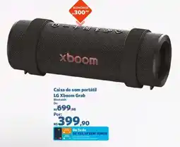 Sam's Club Caixa de som portátil lg xboom grab oferta
