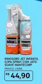 Assaí Atacadista Rinosoro - jet infantil 0,9% spray com jato suave mantecorp oferta