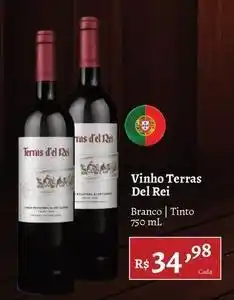 Novo Atacarejo Terras d`el rei - vinho oferta