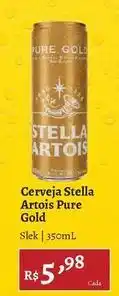 Novo Atacarejo Stella artois - cerveja pure gold oferta