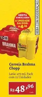 Novo Atacarejo Brahma - cerveja chopp oferta