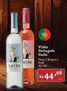 Novo Atacarejo Gatão - vinho português oferta