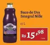 Novo Atacarejo Nille - suco de uva integral oferta
