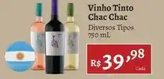 Novo Atacarejo Chac chac - vinho tinto oferta
