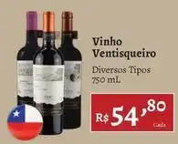 Novo Atacarejo Ventisquero - vinho oferta