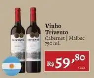 Novo Atacarejo Trivento - vinho oferta