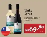 Novo Atacarejo Leyda - vinho oferta