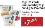 Novo Atacarejo Verde campo - iogurte whey 11 g ou 14 g de proteína oferta