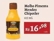 Novo Atacarejo Mendez - molho pimenta chipotler oferta