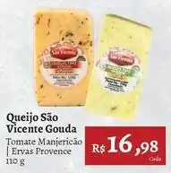 Novo Atacarejo São vicente - queijo gouda oferta