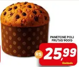 Supermercado Bem Barato Panetone poli frutas oferta
