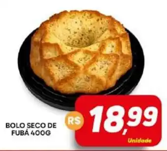 Bolo seco de fubá