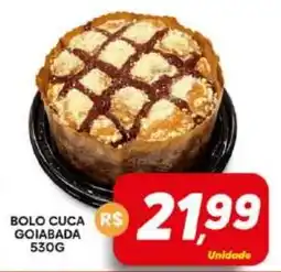 Supermercado Bem Barato Bolo cuca goiabada oferta