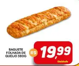 Supermercado Bem Barato Baguete folhada de queijo oferta