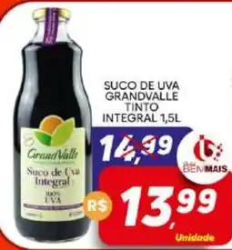 Supermercado Bem Barato Suco de uva integral oferta