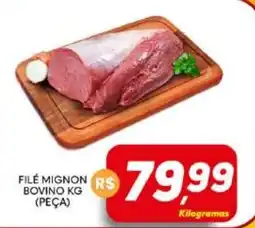 Supermercado Bem Barato Filé mignon bovino kg (peça) oferta