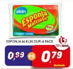 Supermercado Bem Barato esponja alklin dupla face oferta
