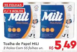 Komprao Atacadista Toalha de Papel Mili oferta