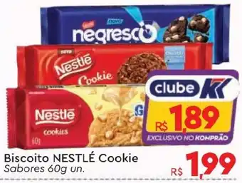 Biscoito NESTLÉ Cookie