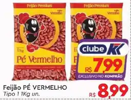 Komprao Atacadista Feijão pé vermelho oferta