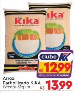 Komprao Atacadista Arroz Parboilizado Kika oferta