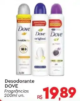 Komprao Atacadista Desodorante dove fragrâncias oferta