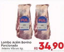 Komprao Atacadista Lombo Acém Bovino Porcionado oferta