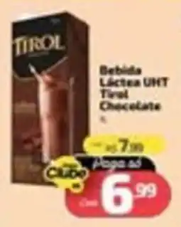 Supermercado Jacomar Bebida Láctea UHT Tirol Chocolate oferta