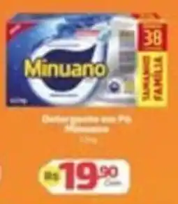 Supermercado Jacomar Detergente em Po Minuano oferta