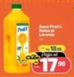 Supermercado Jacomar Suco Prat's Natural Laranja oferta