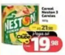 Supermercado Jacomar Cereal Neston 3 Cereais oferta