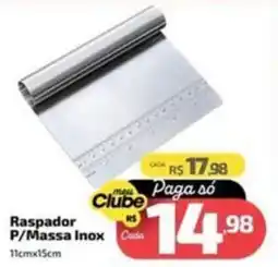 Supermercado Jacomar Raspador P/Massa Inox oferta