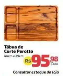 Supermercado Jacomar Tábua de Corte Perotto oferta