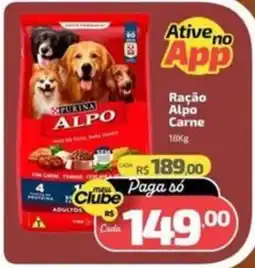 Supermercado Jacomar Ração alpo carne oferta