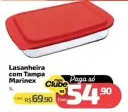 Supermercado Jacomar Lasanheira com Tampa Marinex oferta